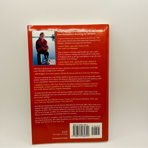NWT Joan Samuelson’s Running For Women Book 218 pages. Softcover. - Picture 6 of 6